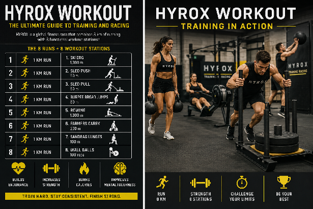 Hyrox Workout Complete Guide for Strength and Endurance
