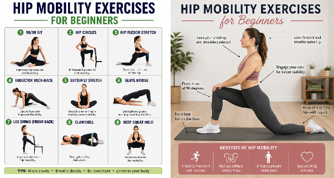 Hip Mobility Exercises for Beginners: A Simple Guide