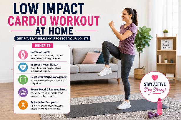 Low Impact Cardio Workout at Home: Simple Guide