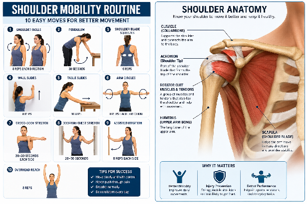 Shoulder Mobility Routine: 10 Easy Moves Daily Guide